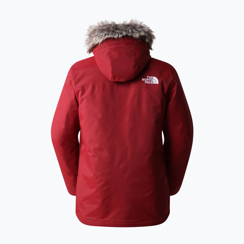 Pánska páperová bunda The North Face Zaneck červená NF0A4M8H6R31 2