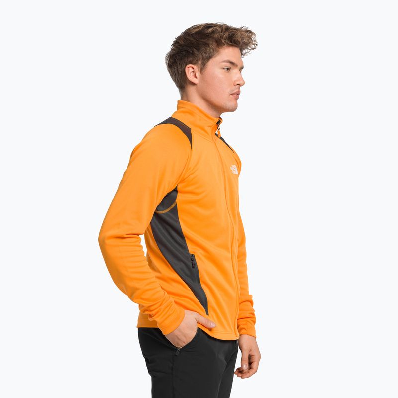 Pánska treková mikina The North Face AO Midlayer yellow NF0A5IMF8M61 3