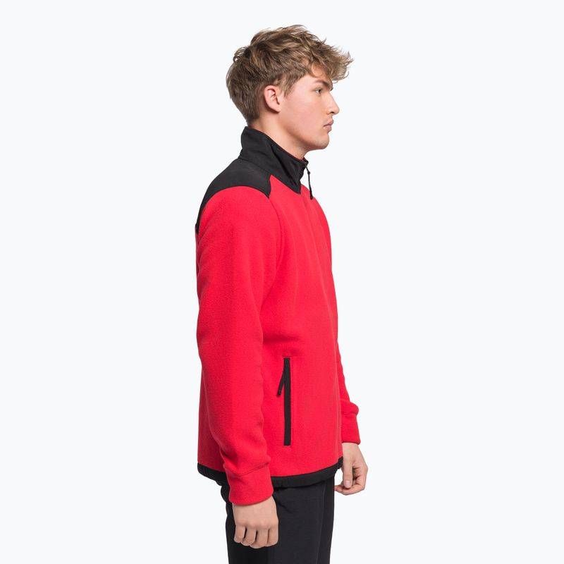 Pánska fleecová mikina The North Face Alpine Polartec 200 červená NF0A7WWLKZ31 3
