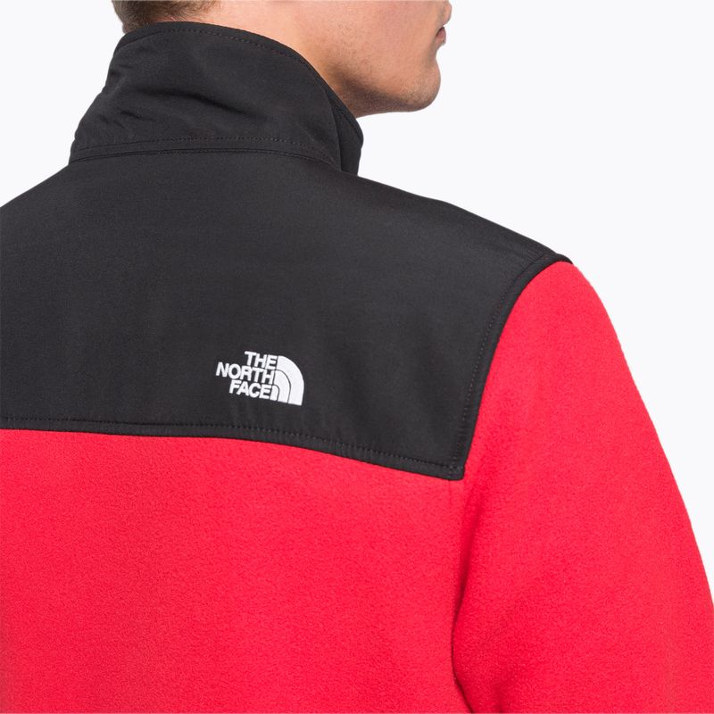 Pánska fleecová mikina The North Face Alpine Polartec 200 červená NF0A7WWLKZ31 5