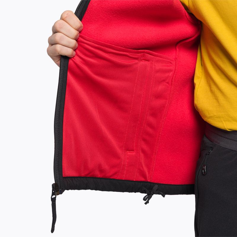 Pánska fleecová mikina The North Face Alpine Polartec 200 červená NF0A7WWLKZ31 9