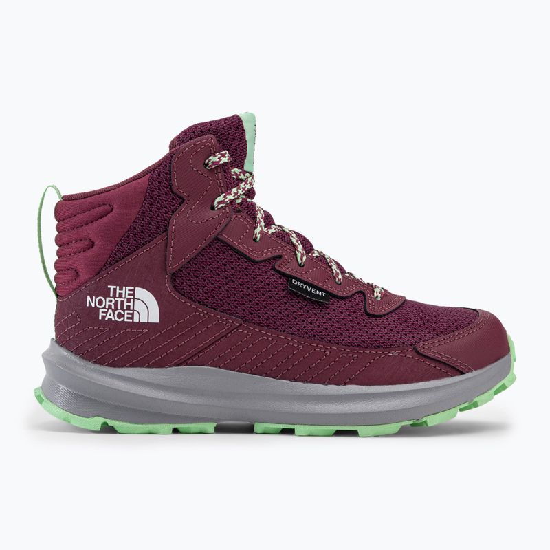 Detské trekové topánky The North Face Fastpack Hiker Mid WP pink NF0A7W5V9Z21 2