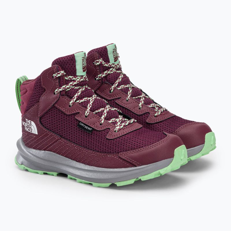 Detské trekové topánky The North Face Fastpack Hiker Mid WP pink NF0A7W5V9Z21 5