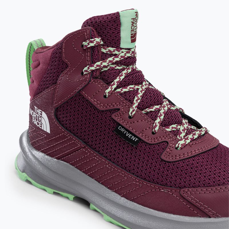 Detské trekové topánky The North Face Fastpack Hiker Mid WP pink NF0A7W5V9Z21 9