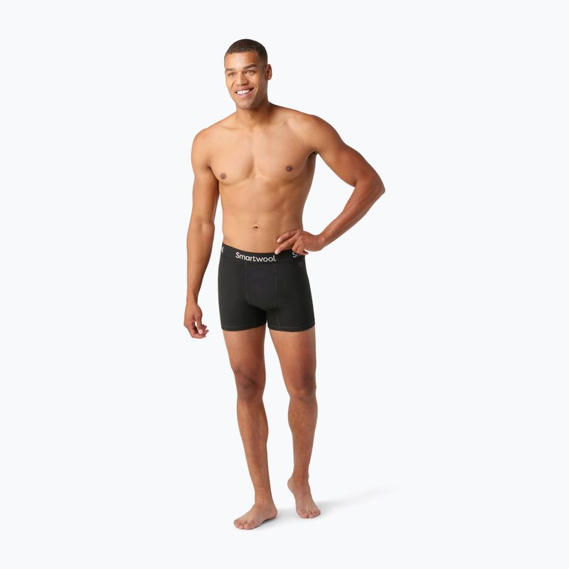 Pánske termo boxerky Smartwool Brief Boxed black 5