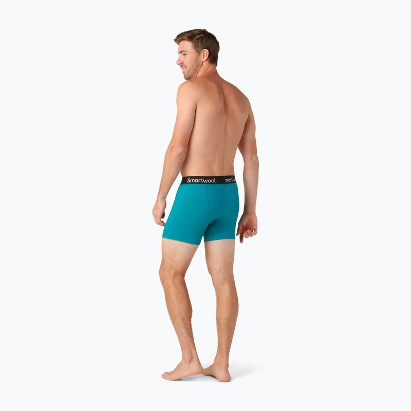 Pánske termo boxerky Smartwool Brief Boxed deep lake 6