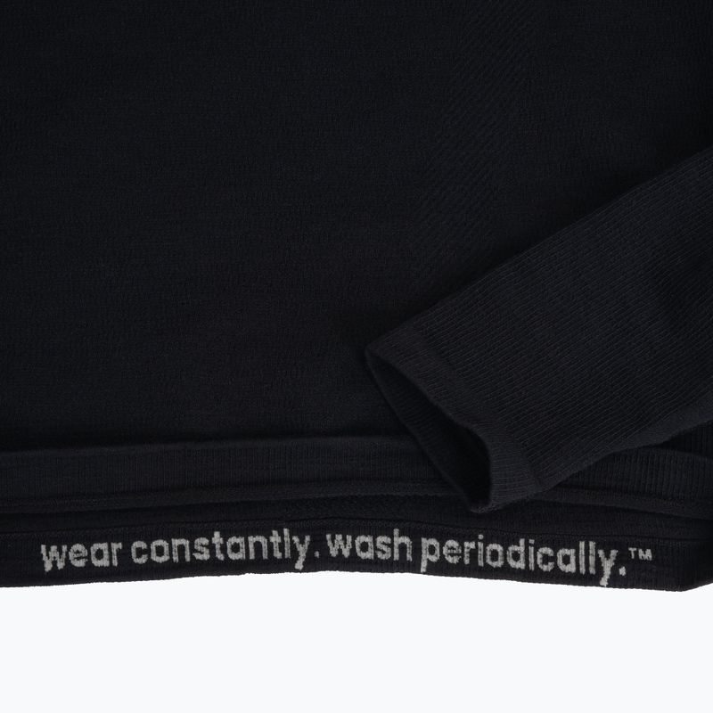 Pánska termoakčná mikina Smartwool Intraknit Active Base Layer black 3