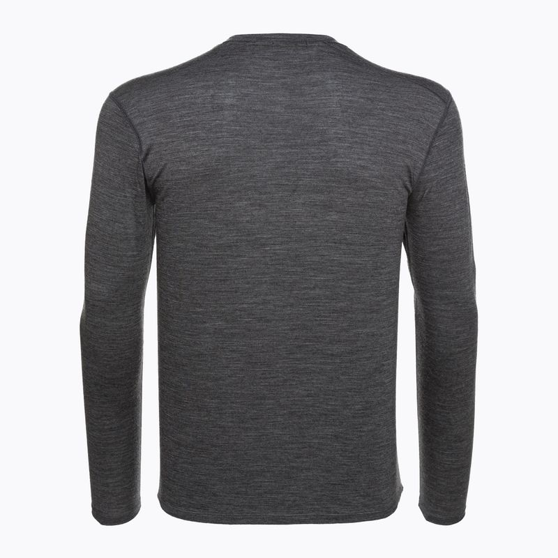 Pánska termoaktívna mikina Smartwool Classic All-Season Merino Baselayer Boxed iron heather 4
