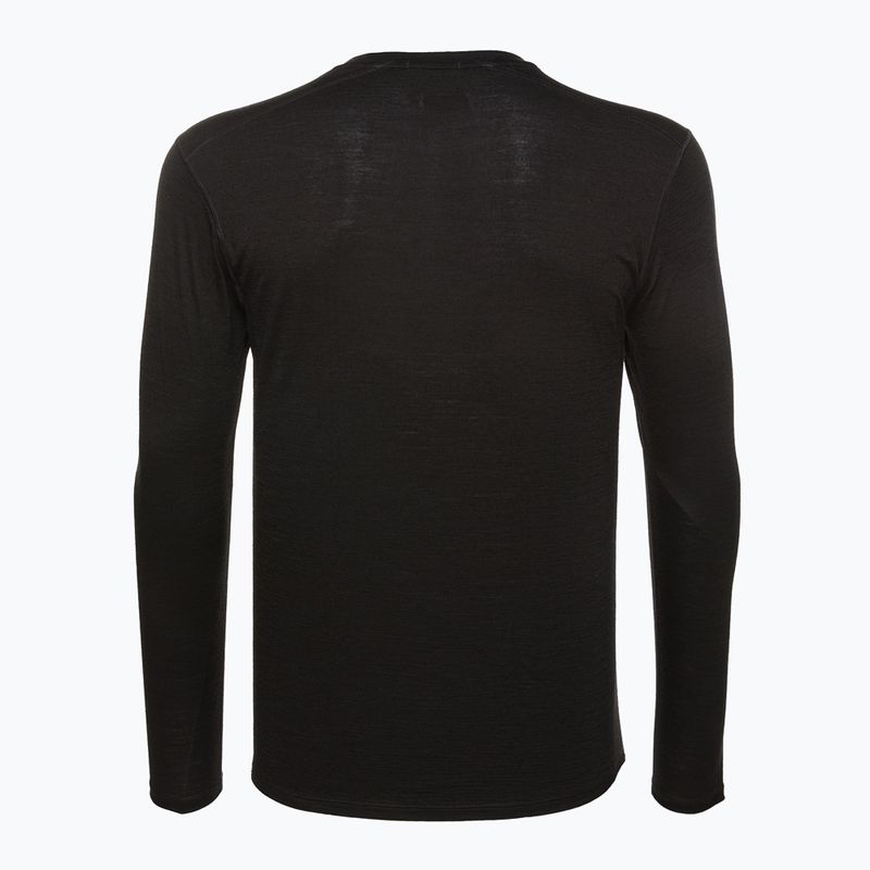 Pánska termoaktívna mikina Smartwool Classic All-Season Merino Baselayer Boxed black 4