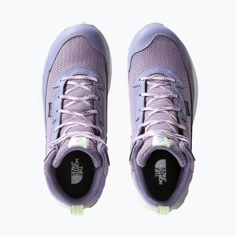 Detské trekové topánky The North Face Fastpack Hiker Mid Wp lunar slate/lupine 14