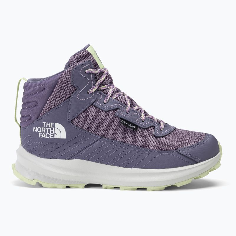 Detské trekové topánky The North Face Fastpack Hiker Mid Wp lunar slate/lupine 2