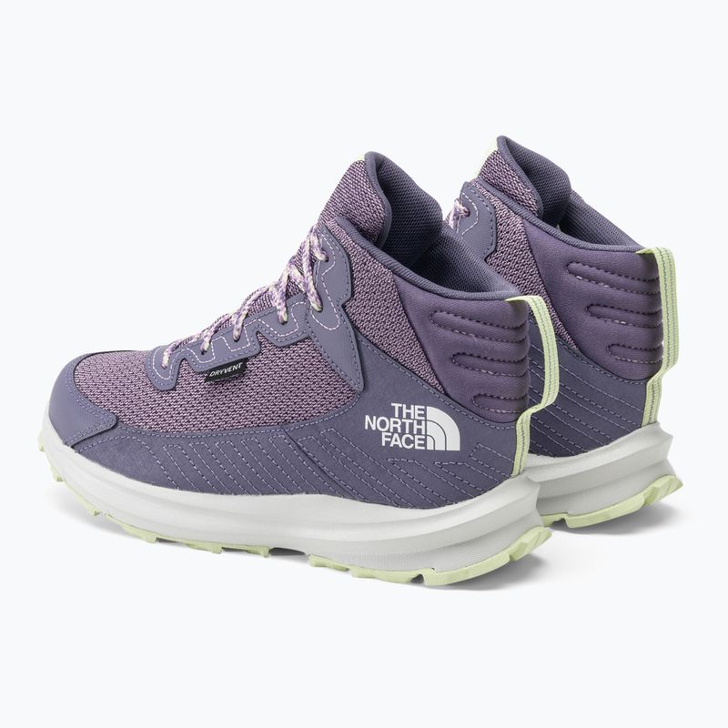 Detské trekové topánky The North Face Fastpack Hiker Mid Wp lunar slate/lupine 3