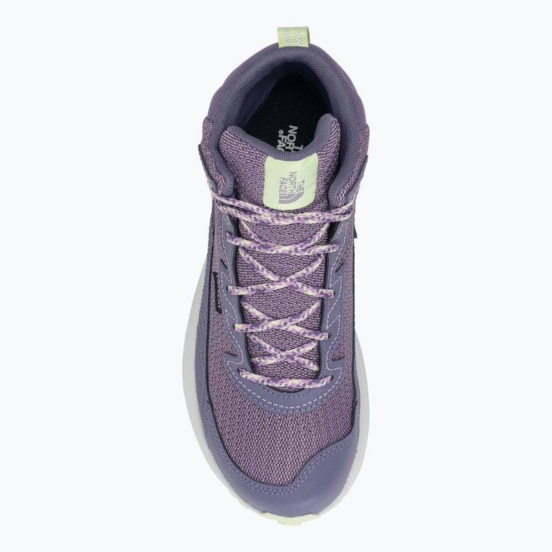Detské trekové topánky The North Face Fastpack Hiker Mid Wp lunar slate/lupine 6