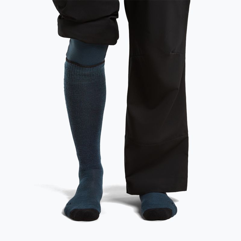 Pánske lyžiarske ponožky Icebreaker Merino Ski+ abyss/black/midnight navy 3