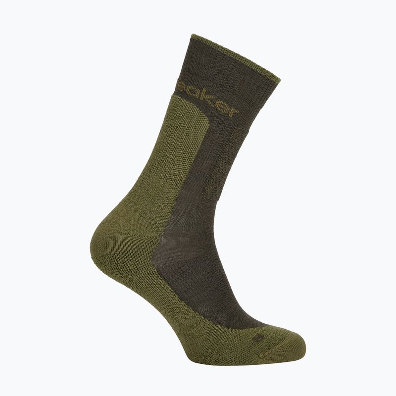 Pánske ponožky Icebreaker Merino Hike+ Medium Crew dark loden/sphagnum 2