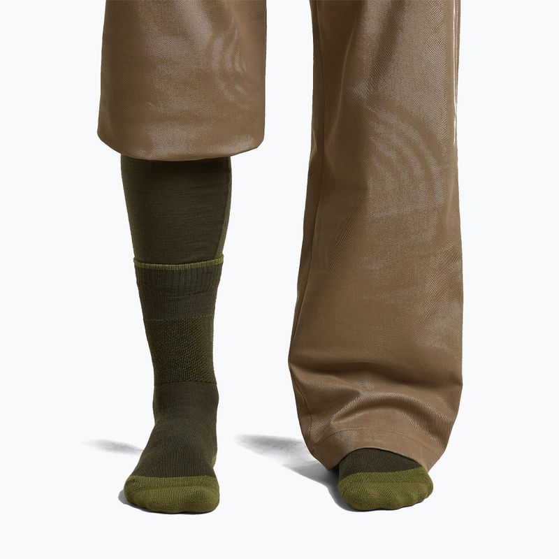 Pánske ponožky Icebreaker Merino Hike+ Medium Crew dark loden/sphagnum 3