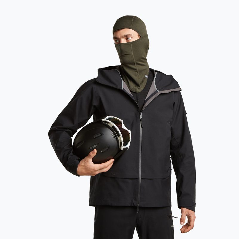 Kukla icebreaker Oasis Balaclava dark loden 3