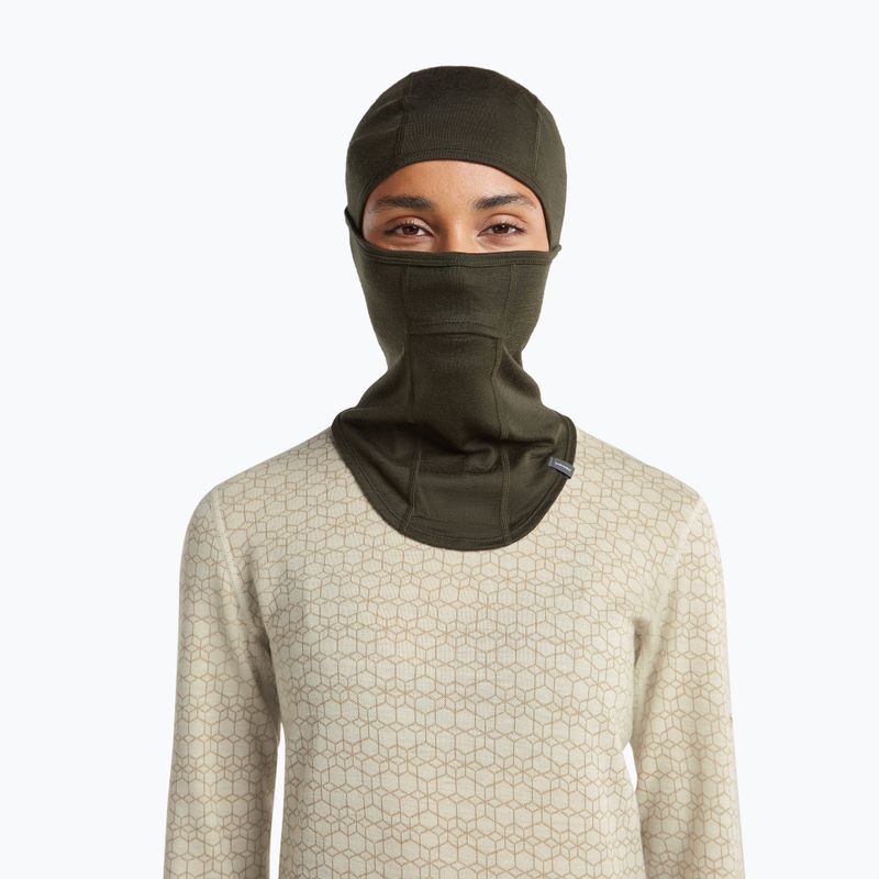 Kukla icebreaker Oasis Balaclava dark loden 7