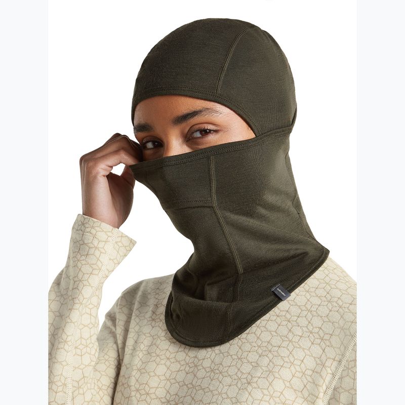 Kukla icebreaker Oasis Balaclava dark loden 8
