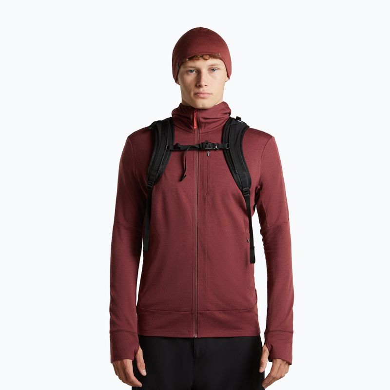 Čiapka icebreaker Merino 200 Oasis Reversible Beanie agate/port 5