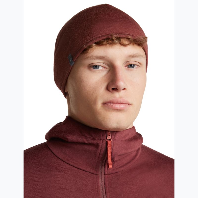 Čiapka icebreaker Merino 200 Oasis Reversible Beanie agate/port 7