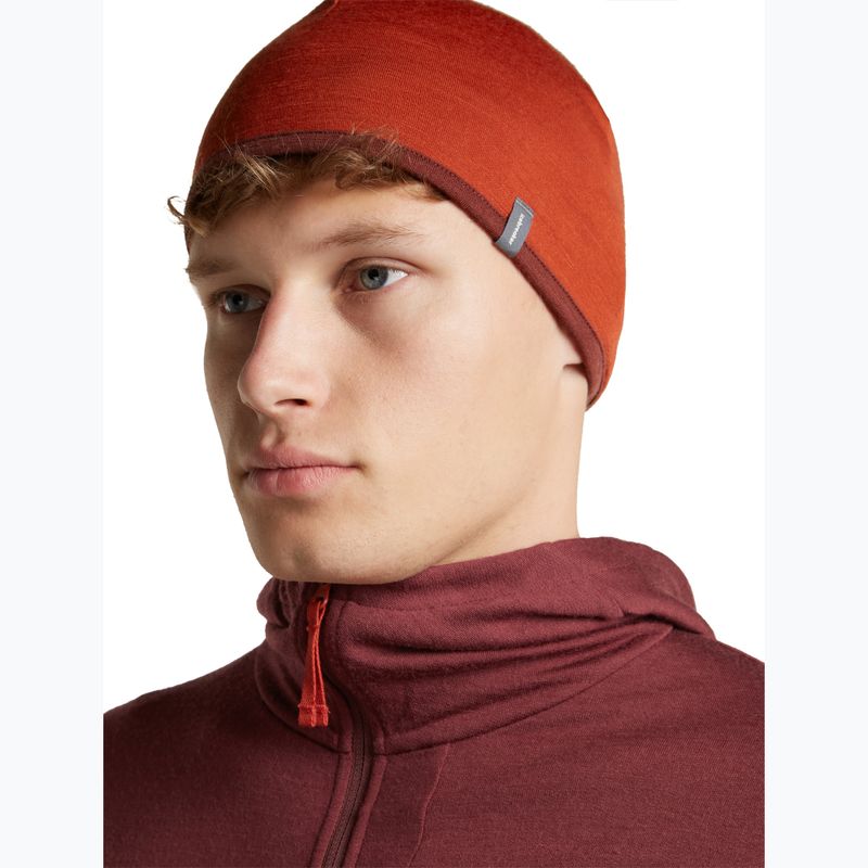 Čiapka icebreaker Merino 200 Oasis Reversible Beanie agate/port 8