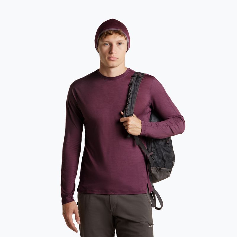 Čiapka icebreaker Merino 200 Oasis Reversible Beanie berry/grey plum 5