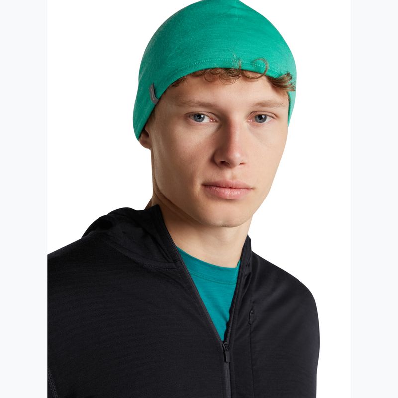 Čiapka icebreaker Merino 200 Oasis Reversible Beanie tidal teal/fresh 8