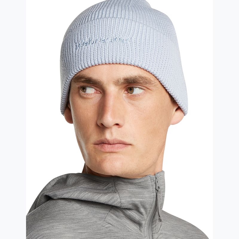 Zimná čiapka icebreaker Merino All Day Toque Beanie zinc blue 4