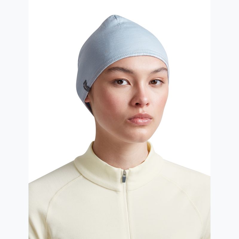 Čiapka icebreaker Merino 260 Oasis Vertex Reversible Beanie Chillwave snow/zinc blue 10