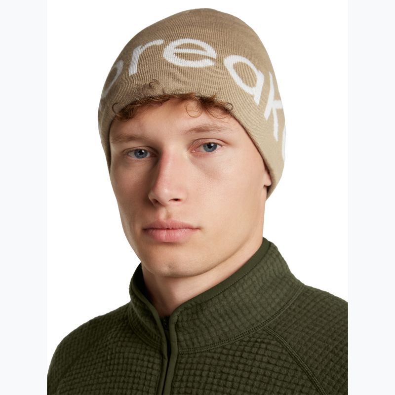 Zimná čiapka icebreaker Merino Icebreaker Beanie cumin/ecru heather 4