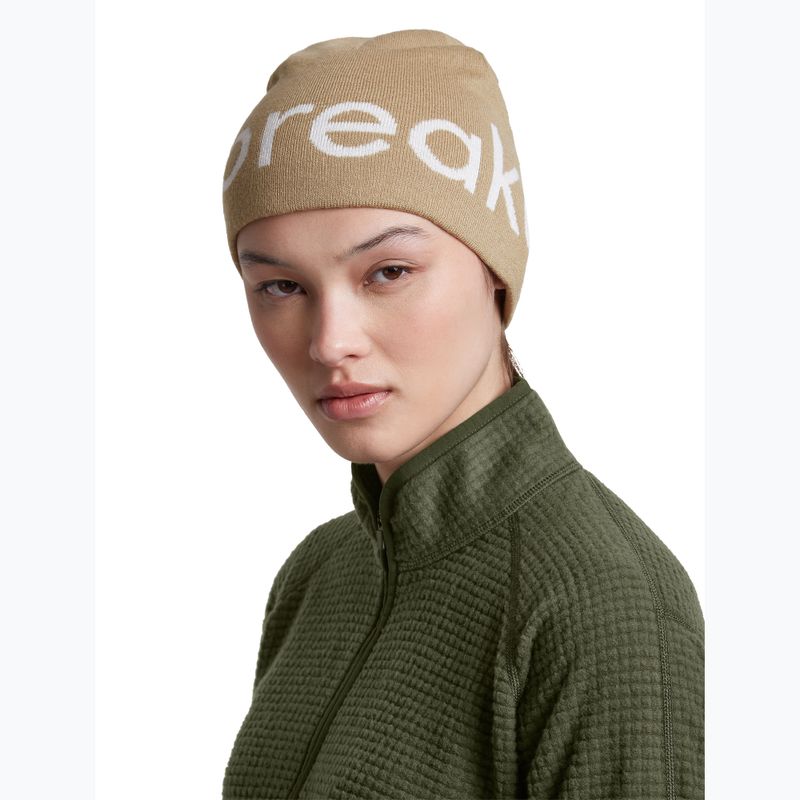 Zimná čiapka icebreaker Merino Icebreaker Beanie cumin/ecru heather 7