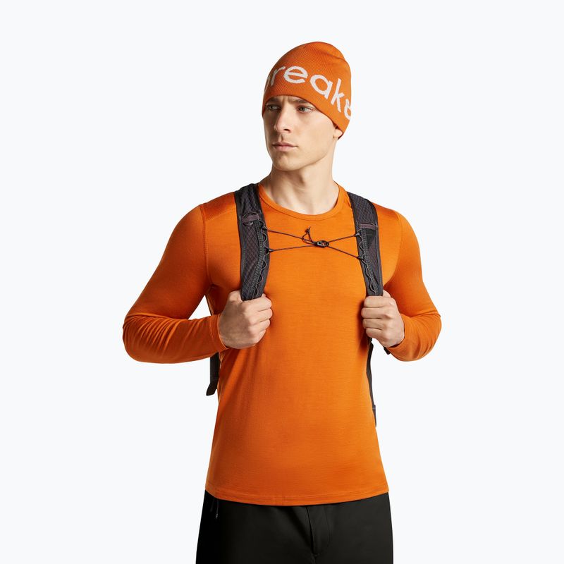 Zimná čiapka icebreaker Merino Icebreaker Beanie spice/ecru heather 2