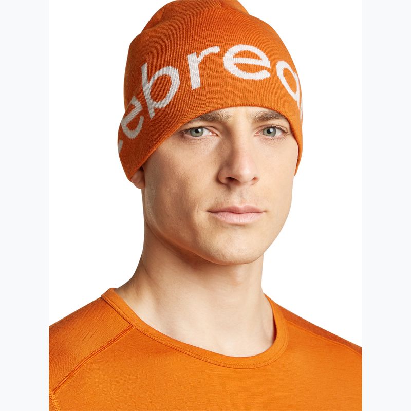 Zimná čiapka icebreaker Merino Icebreaker Beanie spice/ecru heather 4