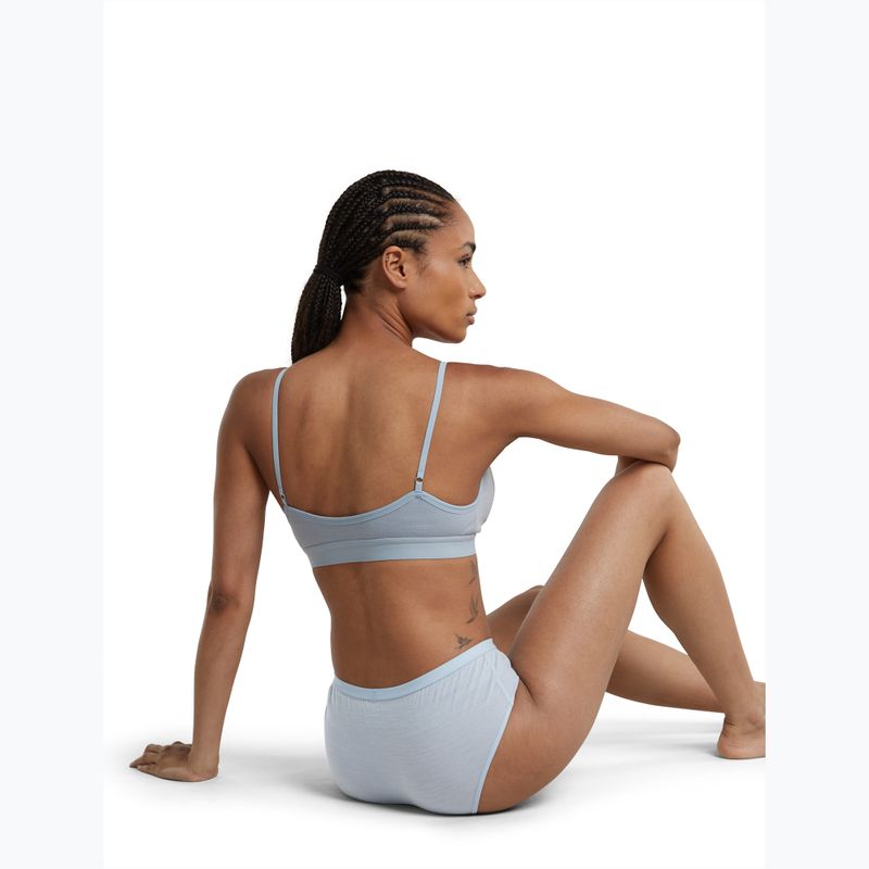 Dámske termo nohavičky Icebreaker Siren Hipkini zinc blue 5