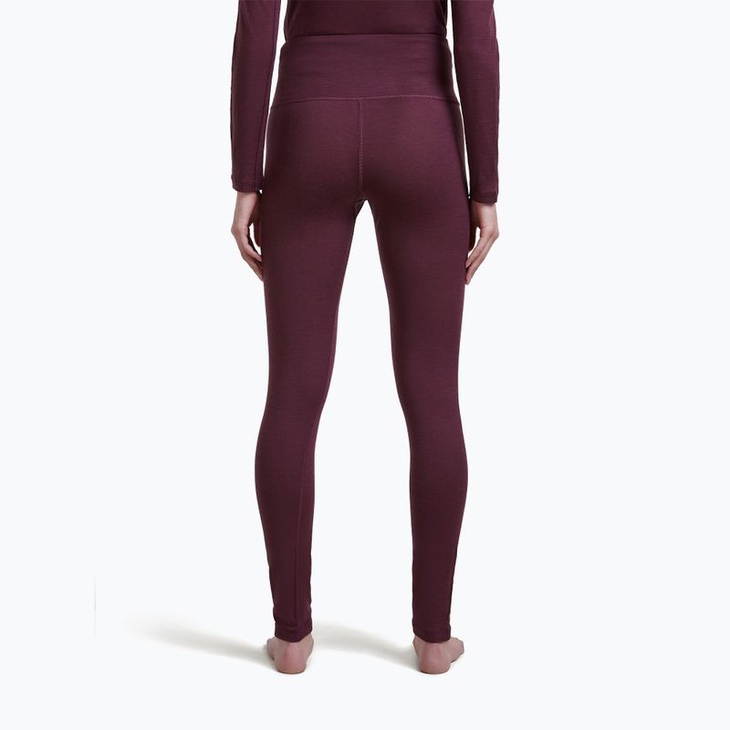 Dámske termonohavice Icebreaker Merino 200 Oasis High Rise Leggins dark berry 3