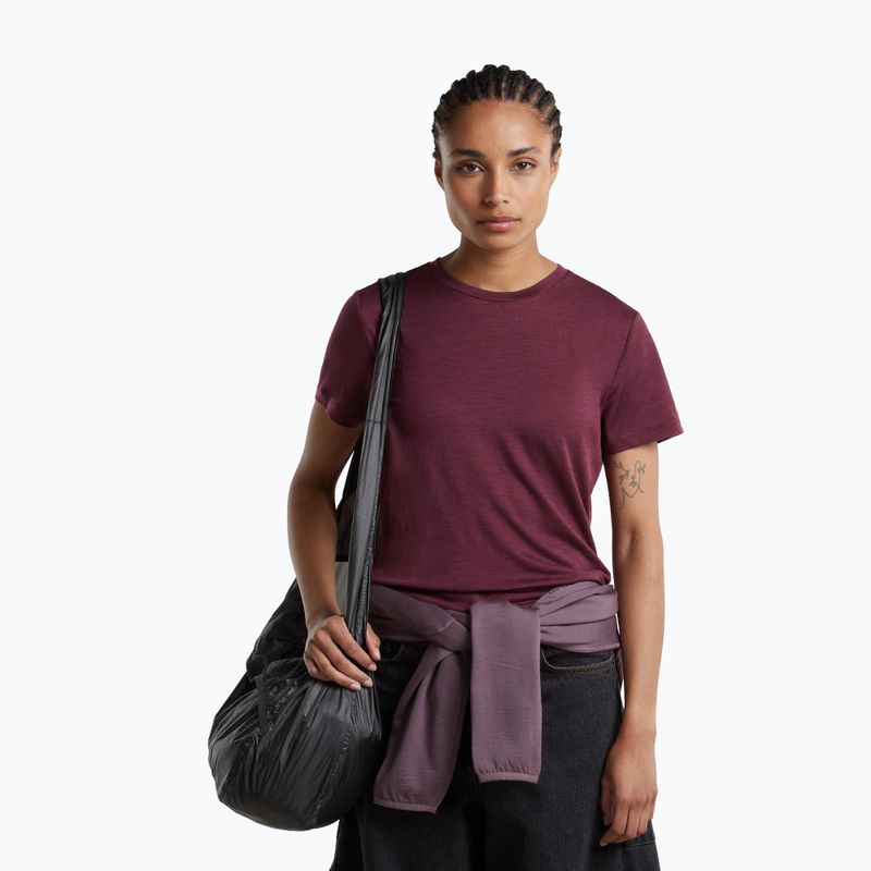 Dámske trekingové tričko icebreaker Merino 150 Tech Lite III dark berry 5