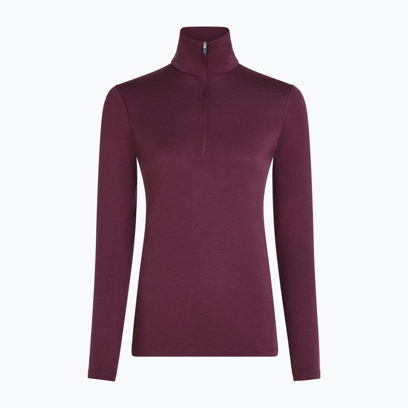 Dámska termo bielizeň Icebreaker 200 Oasis LS Half Zip dark berry 8