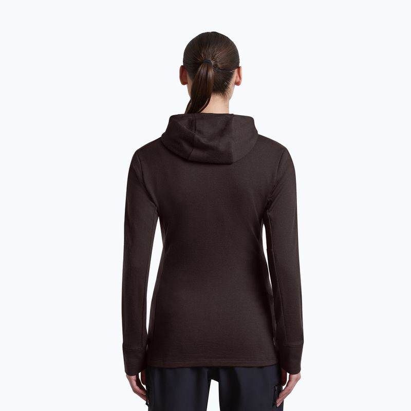 Dámska mikina Icebreaker Merino 260 Quantum IV LS Zip Hoodie bittersweet 3