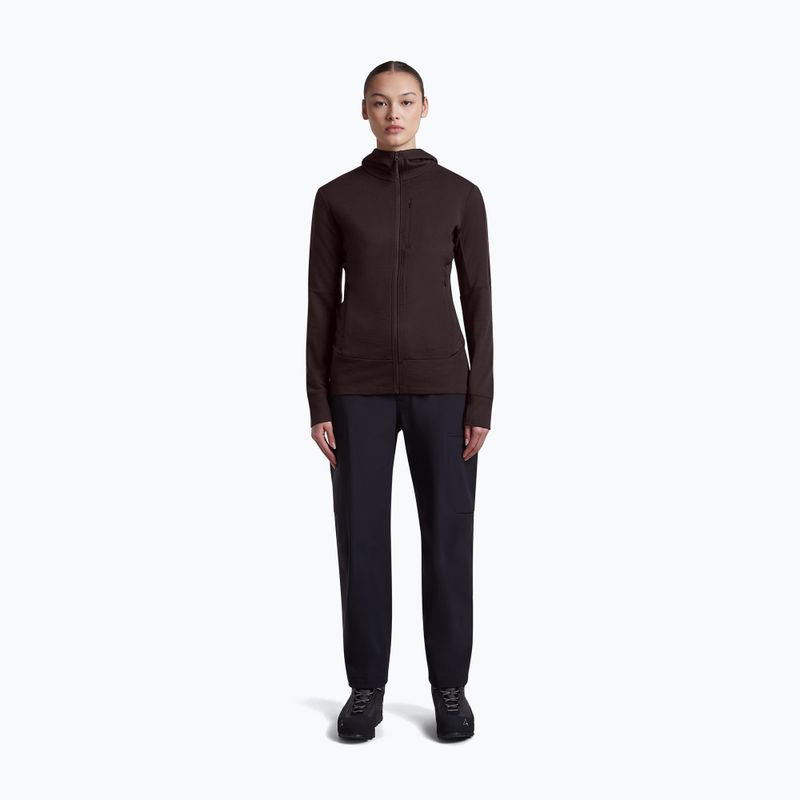 Dámska mikina Icebreaker Merino 260 Quantum IV LS Zip Hoodie bittersweet 4