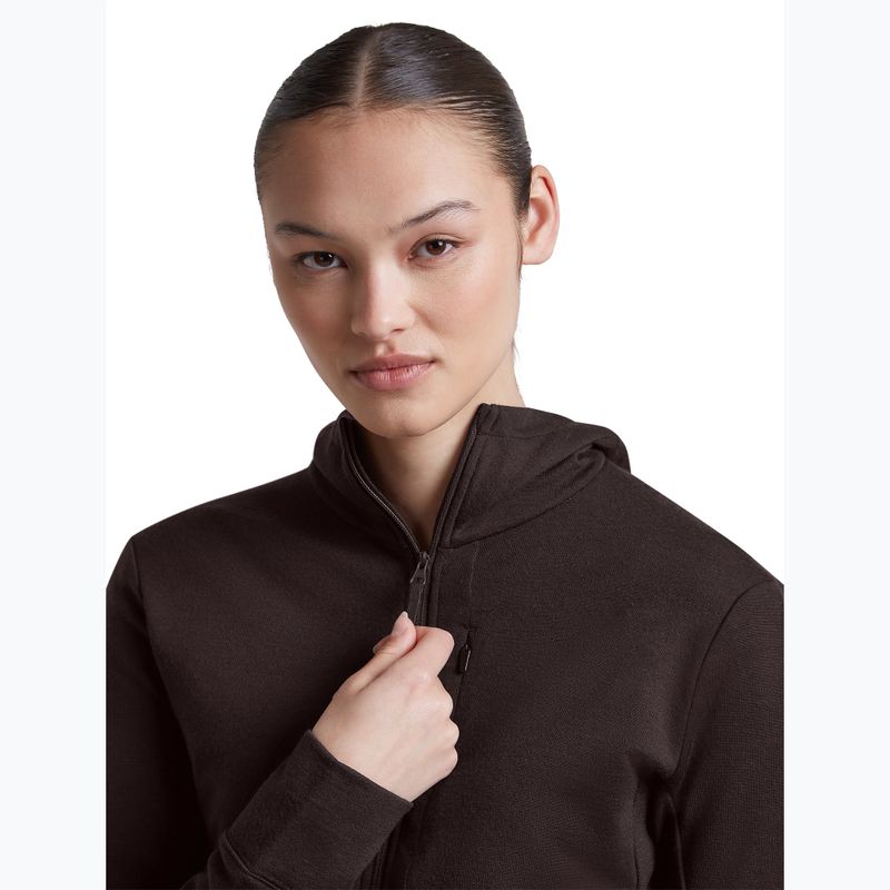 Dámska mikina Icebreaker Merino 260 Quantum IV LS Zip Hoodie bittersweet 6