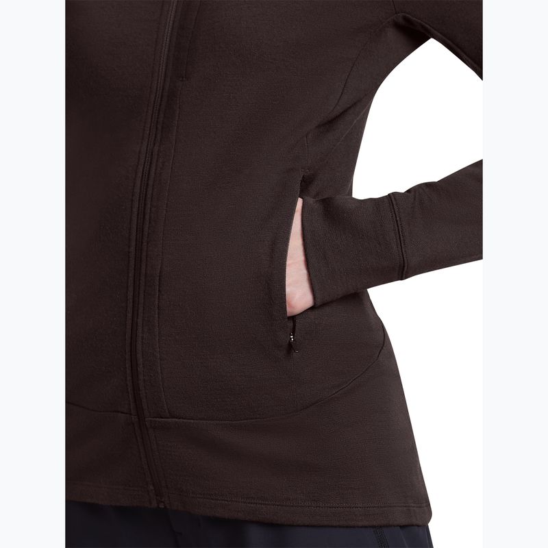 Dámska mikina Icebreaker Merino 260 Quantum IV LS Zip Hoodie bittersweet 7