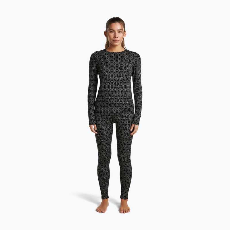 Dámske termonohavice icebreaker Merino 260 Tech Vertex High Rise black/snow 2