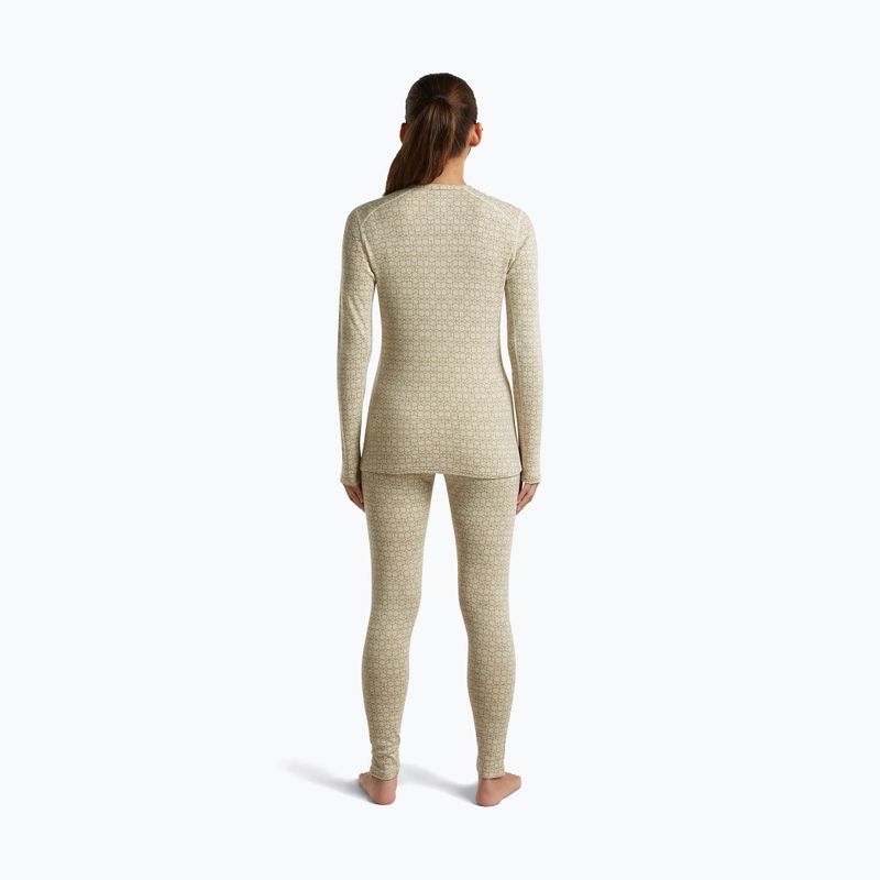 Dámska termo bielizeň Icebreaker Merino 260 Tech Vertex Crewe Undyed/Cumin 4