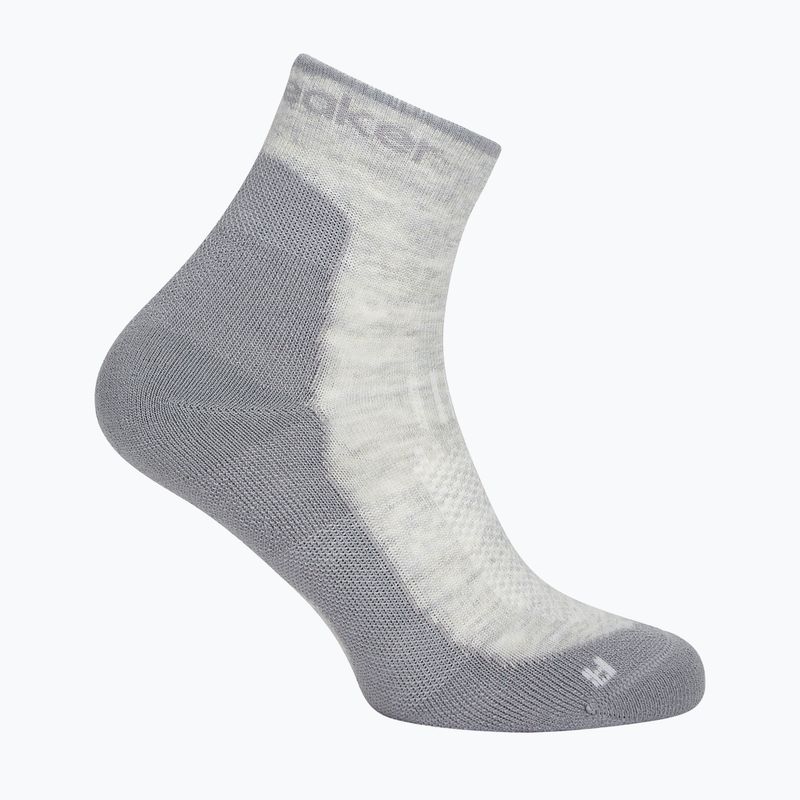 Dámske ponožky Icebreaker Merino Hike+ Light Mini blizzard heather/alloy 2