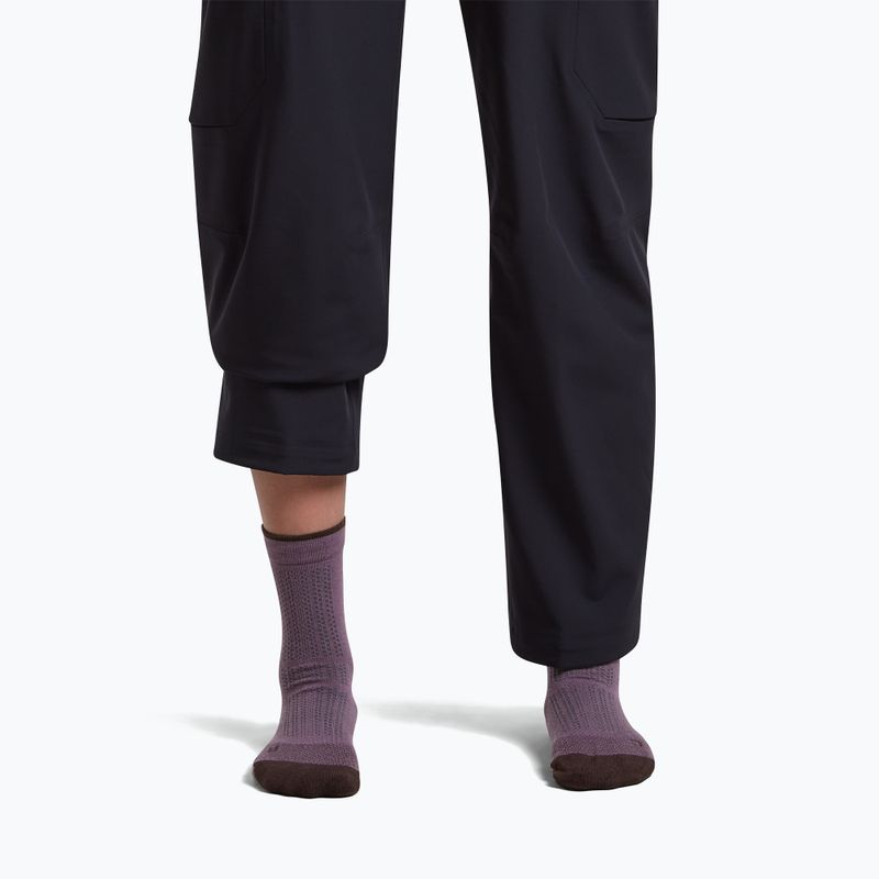 Dámske ponožky Icebreaker Merino Hike+ Ultralight Quarter grey plum/bittersweet 3