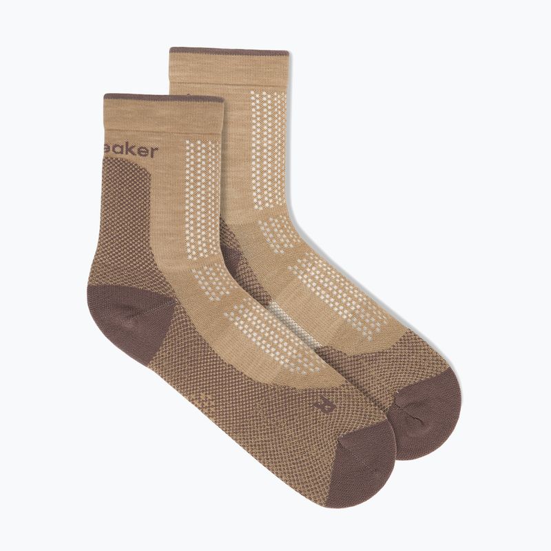 Dámske ponožky Icebreaker Merino Hike+ Ultralight Quarter pink quartz/porcini 2