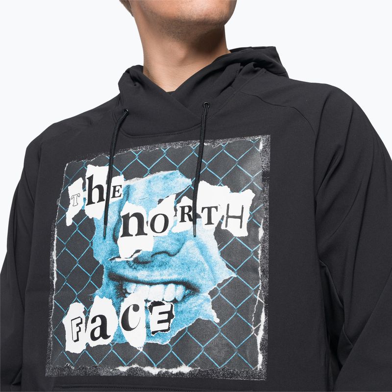 Pánska trekingová mikina The North Face Printed Tekno Hoodie black NF0A7ZUHKY41 7
