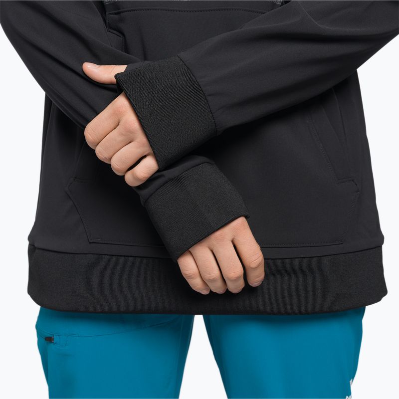 Pánska trekingová mikina The North Face Printed Tekno Hoodie black NF0A7ZUHKY41 9