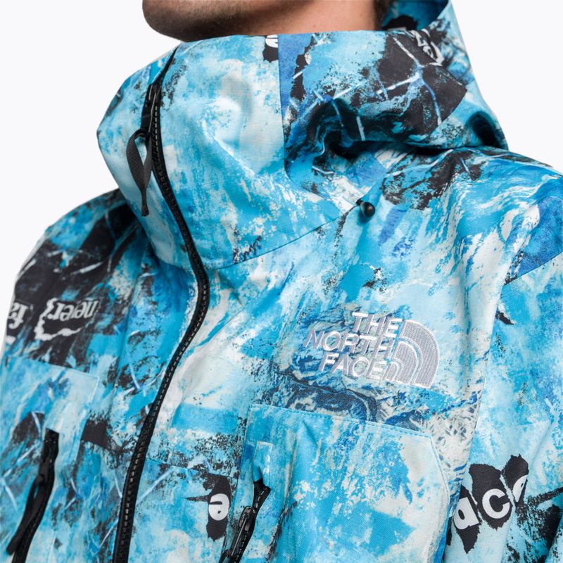 Pánska snowboardová bunda The North Face Printed Dragline blue NF0A7ZUF9C11 7